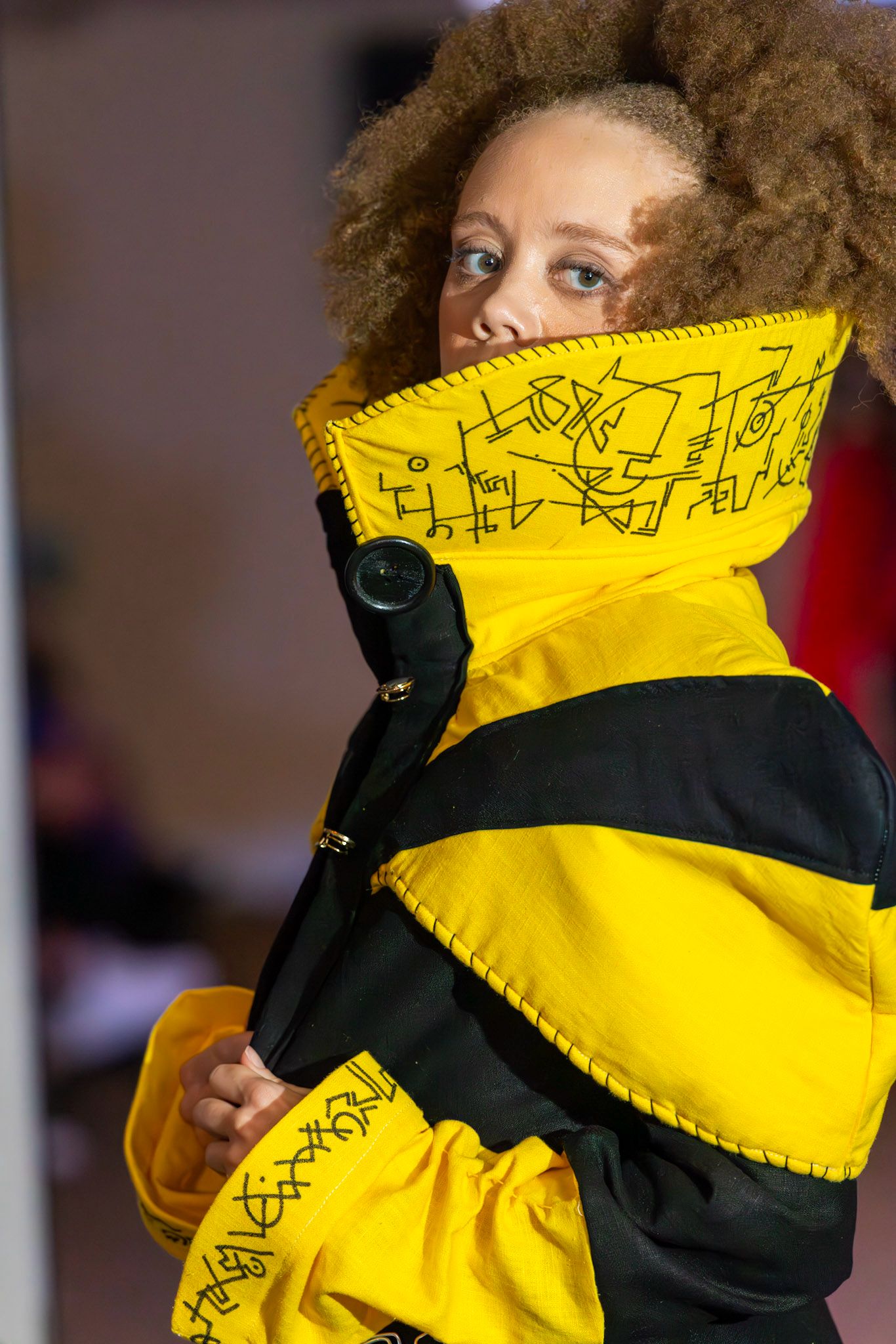 Conjunto zênite amarela